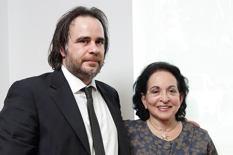 Lolita Aniyar de Castro y Rodrigo Codino