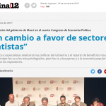<i>Página/12</i> cubrió el IV Congreso de Economía Política, del que participó Ana Castellani
