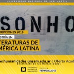 Maestría en Literaturas de América Latina: Inscripción 2018