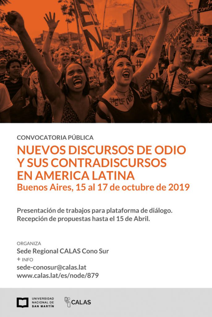 Próximos Eventos Convocatoria Nuevos Discursos De Odio Y Sus Contradiscursos En América 6904