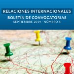 Boletín de Convocatorias Internacionales: Septiembre de 2019