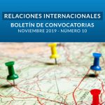 Boletín de Convocatorias Internacionales: Noviembre