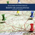 BOLETÍN DE CONVOCATORIAS INTERNACIONALES: JUNIO 2021