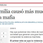 Sandra Cesilini en Clarín: “Hay que pulverizar dos mitos para comprender la violencia machista”