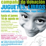 UNSAM Solidaria – Campaña de donación por el Día del Niño 2012
