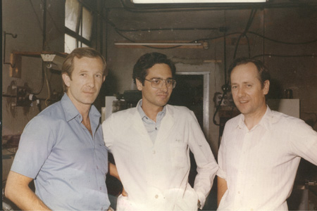 Rodolfo Ugalde, Luis Ielpi y Ricardo Wolosiuk