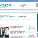 Ámbito Financiero reseña el crecimiento productivo de San Martín