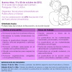 1° Encuentro Argentino de Puericultura y Crianza para la promoción de la Salud