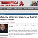 Entrevista a Salvador Gil en la revista Petroquímica