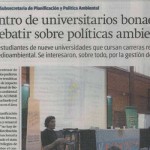 Debate de universidades bonaerenses sobre políticas ambientales en Tiempo Argentino