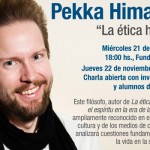 Conferencia de Pekka Himanen sobre “La ética hacker”