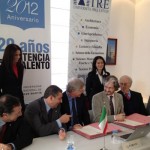 Carlos Ruta firmó un acuerdo de hermanamiento con la Università di Roma Tre 