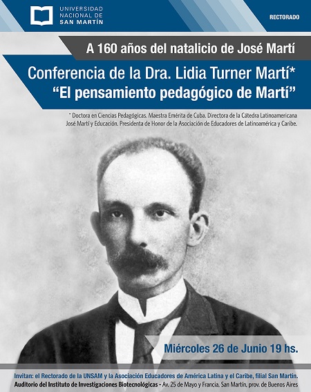 Flyer José Martí 