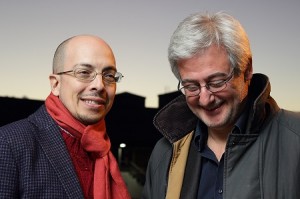 Jorge Volpi y Bruno Arpaia