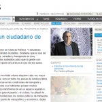 Entrevista a Eduardo Vasconcellos, en Página 12