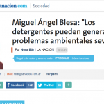 Entrevista a Miguel Ángel Blesa, en La Nación