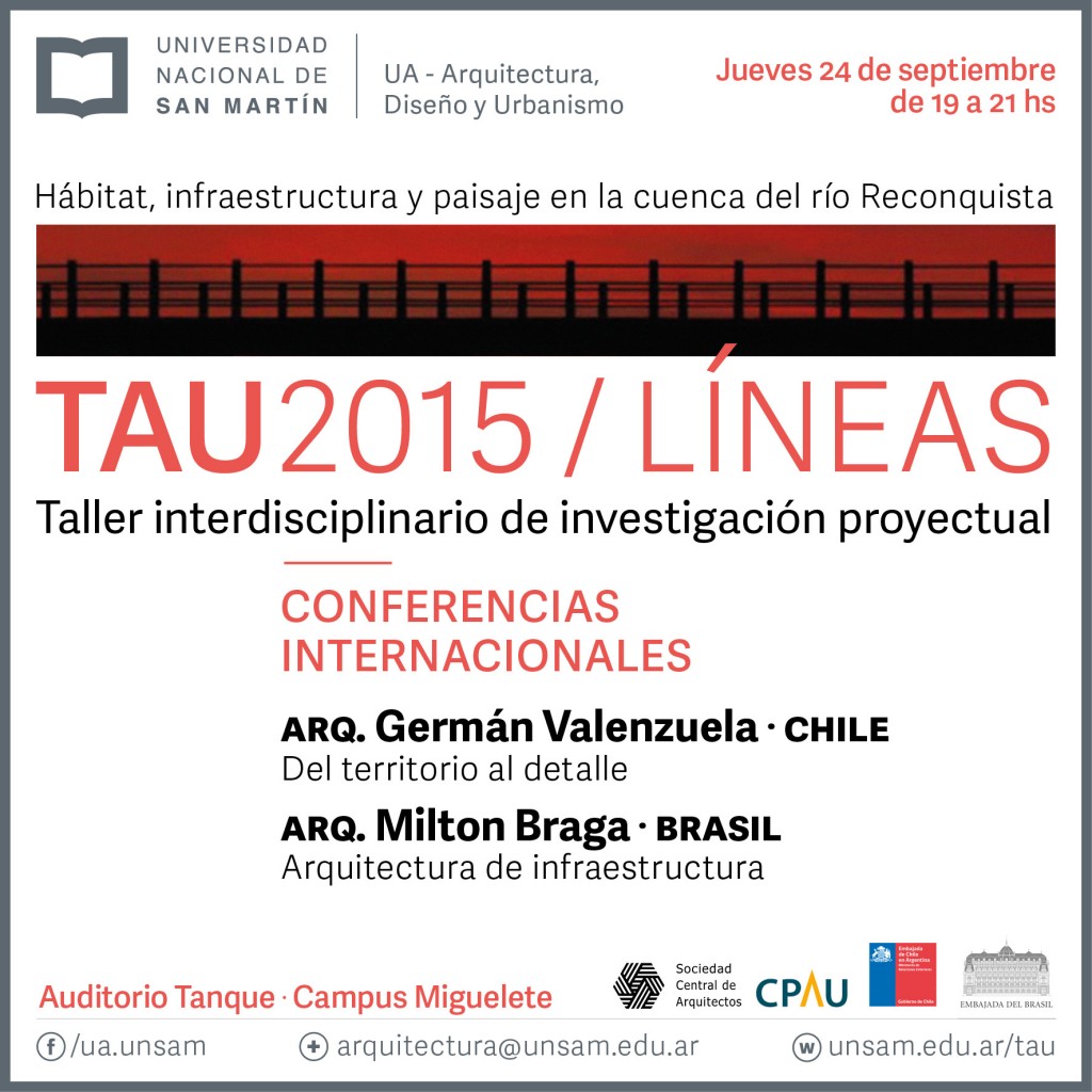 TAU2015_FLYER - conferencias internacionales