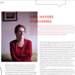 Entrevista a Haydée Echeverría, en revista Sophia