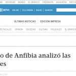 Debate de Revista Anfibia, en Tiempo Argentino