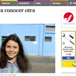 Entrevista a una estudiante de intercambio UNSAM, en Clarín