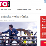 Nota sobre la Maratón Electrónica y Acústica, en Revista Pronto