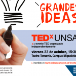 2º edición TEDxUNSAM: grandes ideas en 18’