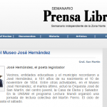 5º Lectura Colectiva del Martín Fierro, en el Semanario Prensa Libre