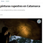 Una investigación de IIPC-Tarea sobre arte rupestre, en La Nación