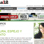 Entrevista a Paula Canelo en el suplemento Radar de Página/12