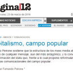 Fernando Peirone escribe para Página/12