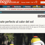 Entrevista a Christian Navntoft sobre Solar Mate en diario Río Negro