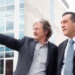 El ministro de Educación bonaerense se reunió con el rector Carlos Ruta y recorrió el Campus Miguelete   