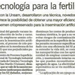 Un desarrollo científico de la UNSAM y el INTI en el Diario La Prensa