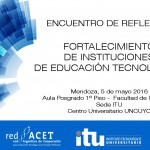 Debate para el fortalecimiento de instituciones de educación tecnológica