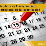 Calendario de Financiamiento Internacional de la Investigación 2018