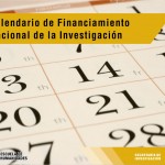 Calendario de Financiamiento Nacional de la Investigación 2018