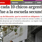Clarín consultó a Juan Carlos Tedesco sobre escolarización