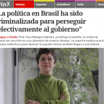 Entrevista a Vera Malaguti Batista en Clarín