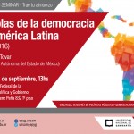 Jesús Tovar ofrecerá un seminario sobre democracia en América Latina