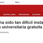 <i>BBC Mundo</i> consultó a Alejandro Grimson sobre la gratuidad universitaria en Chile