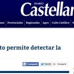 Nota en <i>Diario Castellanos</i> sobre el biosensor desarrollado por la UNSAM y el INTI