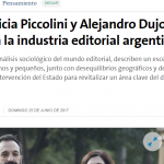 <i>La Nación</i> entrevistó a Alejandro Dujovne sobre la industria editorial argentina
