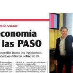 Enrique Dentice escribió sobre la economía después de las PASO para la revista <i>Noticias</i>