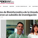 <i>La Opinión</i> de Pergamino destacó el premio otorgado a bioinformaticos de la UNSAM
