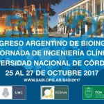 XXI Congreso Argentino de Bioingeniería y X Jornadas de Ingeniería Clínica