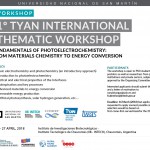 1.° Tyan International Thematic Workshop 