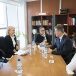 La embajadora de Suecia en la Argentina visitó la UNSAM