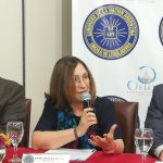María Matilde Ollier participó de una conferencia en el Círculo de Legisladores Nacionales