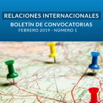 Boletín de Convocatorias Internacionales: Febrero 2019