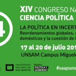 El IT presentará dos paneles en el XIV Congreso Nacional de Ciencia Política de la SAAP